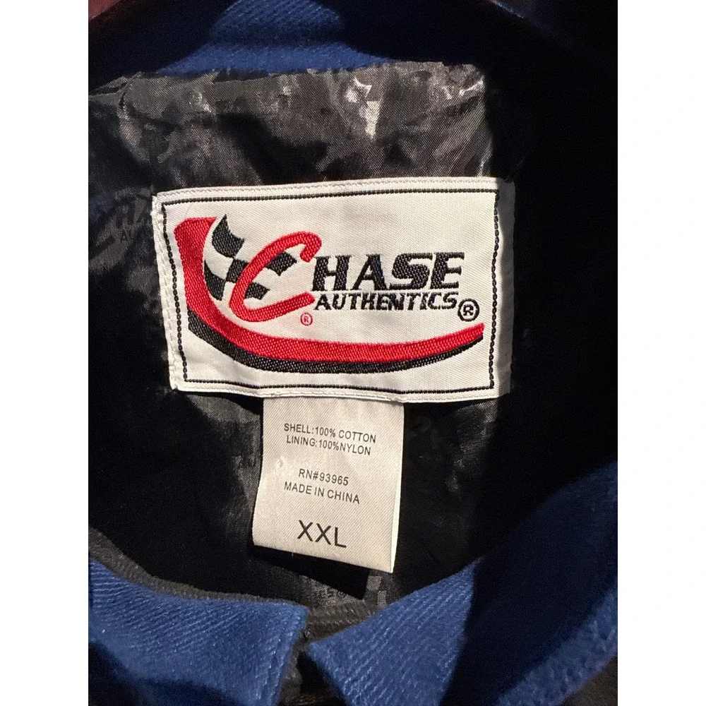 Chase Authentics Daytona 500 50th Anniversary 08 NASCAR Racing Jacket XXL Black